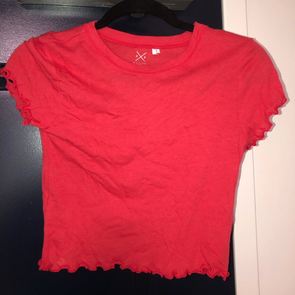 Red Pacsun Crop Top